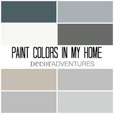 Paint Colors In My Home Free