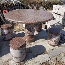 Outdoor Furniture Granite Garden Table