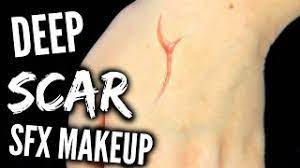 deep scar sfx makeup tutorial you