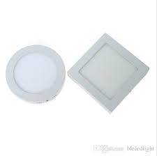 2020 6w 12w 18w Round Square Led Panel Light Surface Mounted Dimmable Led Ceiling Downlight Ac85 265v Led Driver From Bleledlight 90 71 Dhgate Com