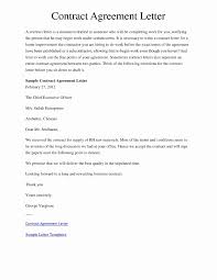13 Contract Agreement Letter Cover Letter