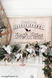 diy sleigh rides sign with cricut maker