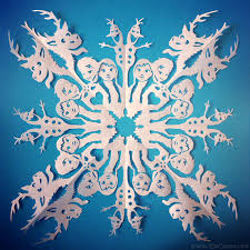 Consider adding glitter to the. How To Make Paper Snowflakes From Frozen How To Wiki 89