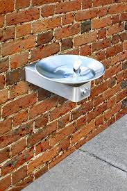 Plaza Drinking Fountain Wall Mounted