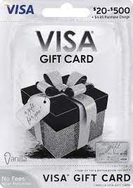 visa gift card 20 500