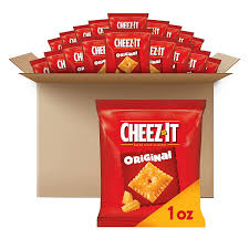 Cold crafted™ original beef sticks. Amazon Com Cheez It Baked Snack Cheese Crackers Original School Lunch Snacks 1 Oz Bag 40 Bags