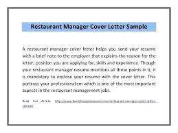 Restaurant District Manager Cover Letter Best Solutions Of