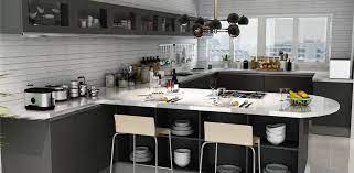 custom modern all white kitchen design
