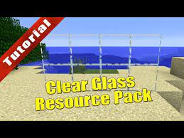 Minecraft Tutorial Clear Glass