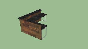 Which brand has the largest assortment of desks at the home depot? Reclaimed Wood L Shaped Desk 3d Warehouse