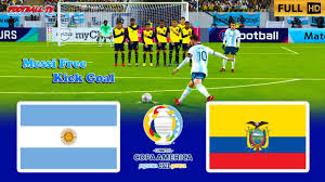 In the united states, the match (9 p.m. Argentina Vs Ecuador Copa America 2021 Pes 2021 Gameplay Pc Youtube