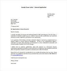 19 general cover letter templates