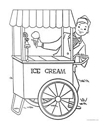 If your kids also like pizza, cookies and cakes, then let them have some pizza coloring pages, cookie coloring pages, and cake coloring pages, too, to make it even more fun. Ice Cream Coloring Pages For Kids Ice Cream Stand Printable 2021 404 Coloring4free Coloring4free Com