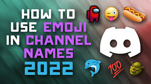 how to put emoji in any channel