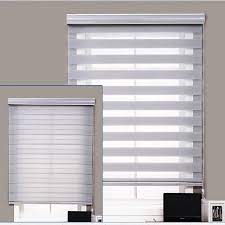 Chicology vertical blinds , door blinds , blinds & shades , blackout blinds ,window shade , vertical blinds for sliding doors , sliding blinds oxford grey vinyl) 78w x 84h 3.9 out of 5 stars 1,606 $83.15 $ 83. Customized Dual Sheer Jute Fabric Day And Night Motorized Manual Zebra Roller Blinds For Windows Blinds Shades Shutters Aliexpress