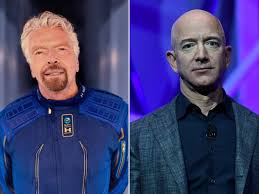 Many of the offers appearing on this s. Jeff Bezos Will Fly Higher In Space Than Richard Branson Blue Origin