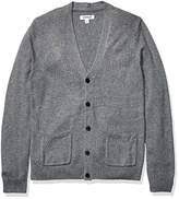 Amazon Brand Mens Supersoft Marled Cardigan Sweater