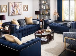Diana Sofa Blue Couch Living Room