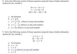 Linear Equations Chegg