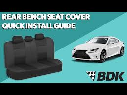 Universal Car Rear Bench Seat Cover