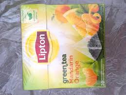 lipton pyramids green tea bags
