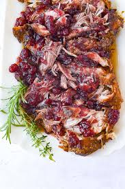 crockpot cranberry pork recipe by