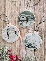 how to make easy diy photo ornaments
