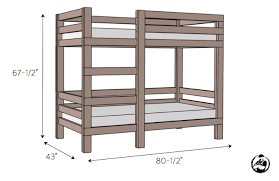 The loft bed can just be one of practical style, or it can have a number of camp loft bed with curtain. 68 Amazing Diy Bunk Bed Plans