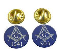 solid br lapel pin badge