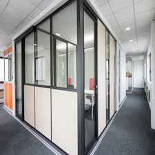aluminium wall partition for office