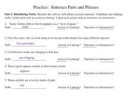 Ppt Practice Sentence Parts And Phrases Powerpoint Presentation