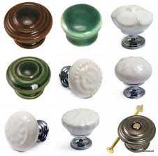 Ceramic Crystal Glass Knobs Assorted