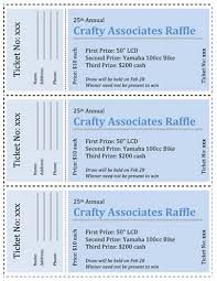 15 Free Raffle Ticket Templates Follow These Steps To