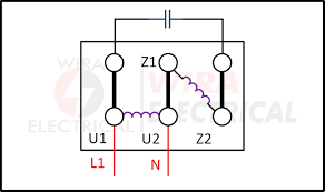 single phase motor wiring diagram 4