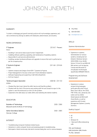 It Engineer Resume Samples And Templates Visualcv