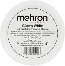 mehron makeup clown white face paint 2