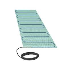 warmlyyours tempzone bench shower mat 2 6 sq ft