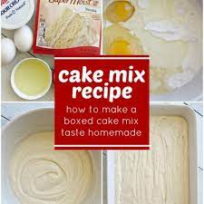 cake mix recipe together as family