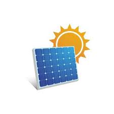 Solar Panel House Vector Art Icons