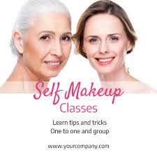 self makeup cles with tips and