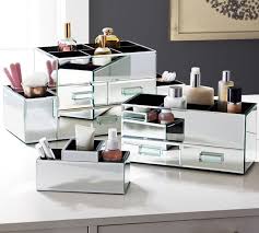Mirrored Makeup Storage Makeup