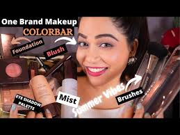 one brand makeup look colorbar makeup