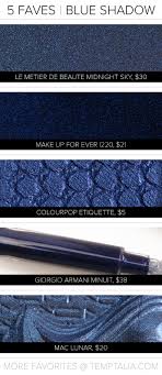top 5 shimmery navy blue eyeshadows