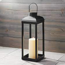 Tanner Solar Flameless Lantern Large