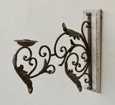 Metal Wall Mounted Candle Holder