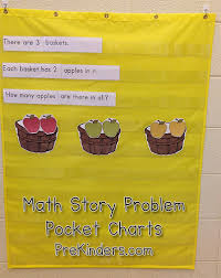 Math Story Pocket Chart For Fall Prekinders