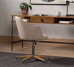colusa upholstered swivel desk chair
