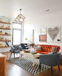 Orange Sofas For A Bold Color Statement