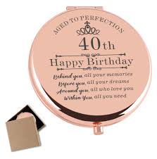 40th birthday gifts for women rose gold