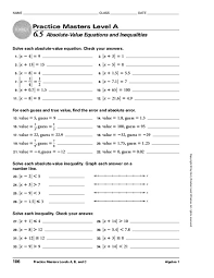 Most people will call them riddles when they are just really calculated math. 6 5 Absolute Value Equations And Inequalities Worksheet For 8th 10th Grade Lesson Planet